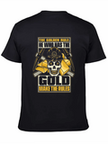Gold Mining Relaxed Everyday Tee – Lightweight And Durable Cotton