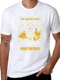 Gold Mining Relaxed Everyday Tee – Lightweight And Durable Cotton
