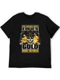 Gold Mining Relaxed Everyday Tee – Lightweight And Durable Cotton