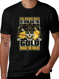 Gold Mining Relaxed Everyday Tee – Lightweight And Durable Cotton