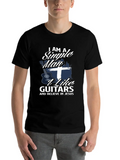 Guitar Jesus Man Casual Graphic T-Shirt – Simple And Comfortable Daily Wear