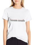 House Music Casual Graphic T-Shirt – Simple And Comfortable Daily Wear