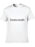 House Music Casual Graphic T-Shirt – Simple And Comfortable Daily Wear