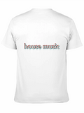 House Music Casual Graphic T-Shirt – Simple And Comfortable Daily Wear