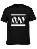 #KPOP Casual Graphic T-Shirt – Simple And Comfortable Daily Wear