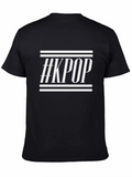 #KPOP Casual Graphic T-Shirt – Simple And Comfortable Daily Wear