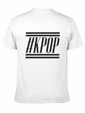 #KPOP Casual Graphic T-Shirt – Simple And Comfortable Daily Wear
