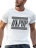 #KPOP Casual Graphic T-Shirt – Simple And Comfortable Daily Wear