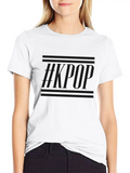 #KPOP Casual Graphic T-Shirt – Simple And Comfortable Daily Wear