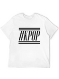 #KPOP Casual Graphic T-Shirt – Simple And Comfortable Daily Wear