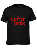 LET IT ROCK 2 Relaxed Everyday Tee – Lightweight And Durable Cotton