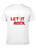 LET IT ROCK 2 Relaxed Everyday Tee – Lightweight And Durable Cotton