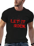 LET IT ROCK 2 Relaxed Everyday Tee – Lightweight And Durable Cotton