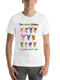 Letter Critters Characters 2024 Lightweight Cotton T-Shirt – Daily Comfort Graphic Shirt