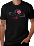 Lovely Fashion Lightweight Cotton T-Shirt – Daily Comfort Graphic Shirt