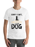 Meditate With Dog Casual Graphic T-Shirt – Simple And Comfortable Daily Wear