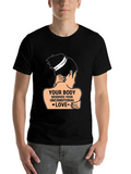 Mental Health Deserves Your Unconditional Love Casual Graphic T-Shirt – Simple And Comfortable Daily Wear
