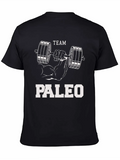 New Design Team Paleo Best Seller Casual Graphic T-Shirt – Simple And Comfortable Daily Wear