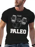 New Design Team Paleo Best Seller Casual Graphic T-Shirt – Simple And Comfortable Daily Wear