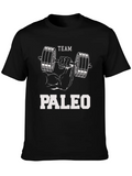 New Design Team Paleo Best Seller Casual Graphic T-Shirt – Simple And Comfortable Daily Wear