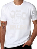 New Design Team Paleo Best Seller Casual Graphic T-Shirt – Simple And Comfortable Daily Wear