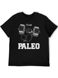 New Design Team Paleo Best Seller Casual Graphic T-Shirt – Simple And Comfortable Daily Wear