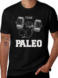 New Design Team Paleo Best Seller Casual Graphic T-Shirt – Simple And Comfortable Daily Wear