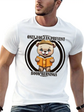 Only You Can Prevent Book Burnings Sparky Lightweight Cotton T-Shirt – Daily Comfort Graphic Shirt