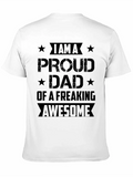 Proud Massage Therapist Dad Father's Day Best Pop Relaxed Everyday Tee – Lightweight And Durable Cotton