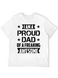 Proud Massage Therapist Dad Father's Day Best Pop Relaxed Everyday Tee – Lightweight And Durable Cotton