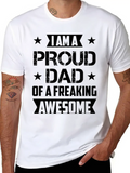Proud Massage Therapist Dad Father's Day Best Pop Relaxed Everyday Tee – Lightweight And Durable Cotton