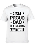 Proud Massage Therapist Dad Father's Day Best Pop Relaxed Everyday Tee – Lightweight And Durable Cotton