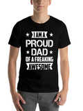 Proud Massage Therapist Dad Father's Day Best Pop Relaxed Everyday Tee – Lightweight And Durable Cotton