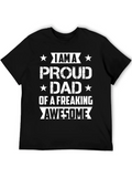 Proud Massage Therapist Dad Father's Day Best Pop Relaxed Everyday Tee – Lightweight And Durable Cotton