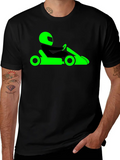 Race Driver (2c)++2013 Casual Graphic T-Shirt – Simple And Comfortable Daily Wear