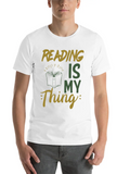 Reading Is My Thing Reading Is My Thing Reading Casual Graphic T-Shirt – Simple And Comfortable Daily Wear