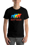 Rottweiler Pop Art Casual Graphic T-Shirt – Simple And Comfortable Daily Wear
