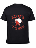 Santa's Little Helper Relaxed Everyday Tee – Lightweight And Durable Cotton