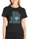 SEISMIC Casual Graphic T-Shirt – Simple And Comfortable Daily Wear