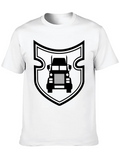 Shield Truck Truck Lorries Truck Driver Driving Ca Casual Graphic T-Shirt – Simple And Comfortable Daily Wear