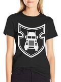 Shield Truck Truck Lorries Truck Driver Driving Ca Casual Graphic T-Shirt – Simple And Comfortable Daily Wear