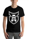 Shield Truck Truck Lorries Truck Driver Driving Ca Casual Graphic T-Shirt – Simple And Comfortable Daily Wear