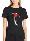 Skeleton Skater Flip Trick Jumping Skateboarderoly Casual Graphic T-Shirt – Simple And Comfortable Daily Wear