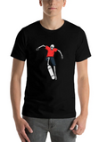 Skeleton Skater Flip Trick Jumping Skateboarderoly Casual Graphic T-Shirt – Simple And Comfortable Daily Wear