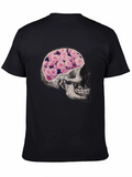 Skull Lightweight Cotton T-Shirt – Daily Comfort Graphic Shirt