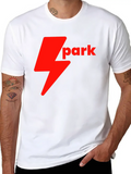 Spark Casual Graphic T-Shirt – Simple And Comfortable Daily Wear