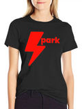Spark Casual Graphic T-Shirt – Simple And Comfortable Daily Wear