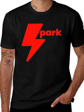 Spark Casual Graphic T-Shirt – Simple And Comfortable Daily Wear