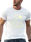 Summer Adventure Relaxed Everyday Tee – Lightweight And Durable Cotton