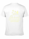 Summer Adventure Relaxed Everyday Tee – Lightweight And Durable Cotton
